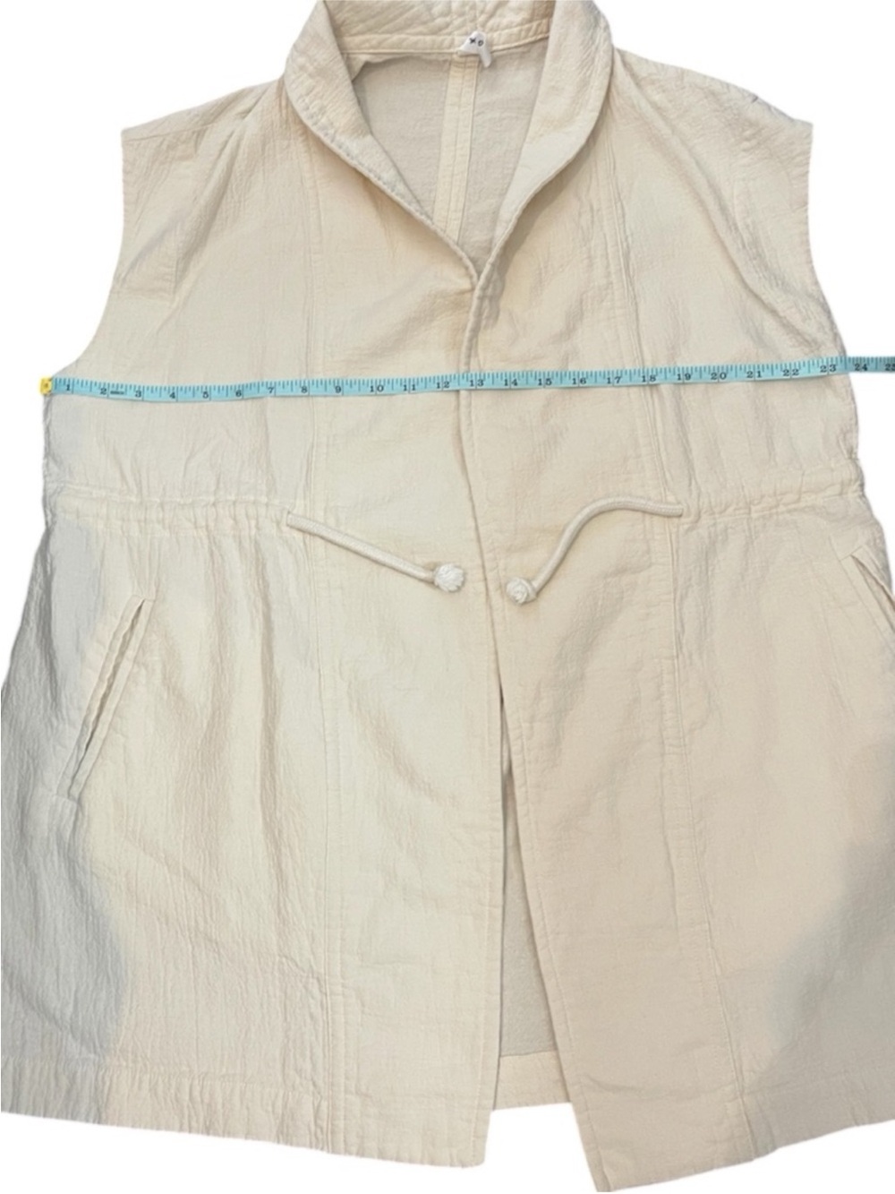 Mango
Mango Textured Open Sleeveless Vest Size M/L - Picture 5 of 7